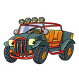 funny buggy car or outroader vector image