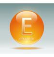 vitamin e vector image vector image