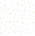 seamless pattern with stars vector image