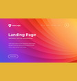 abstract background dynamic light lines website vector image