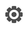 gear icon template vector image