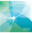 abstract blue background vector image vector image