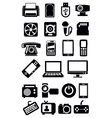 electronic devices icon vector image vector image