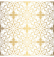 golden background luxury seamless pattern elegant vector image