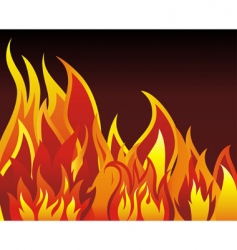 Seamless fire flame background Royalty Free Vector Image