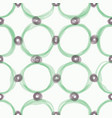 watercolor sloppy circles seamless pattern vector image