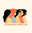 women different nationalities vector image