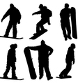 snowboard vector image vector image