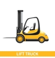 lift truck vector image