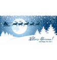 christmas background vector image