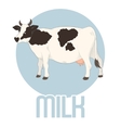 cow milk banner vector image
