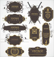 vintage frame vector image vector image