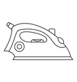 Iron icon outline style Royalty Free Vector Image