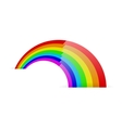 abstract rainbow symbol vector image vector image