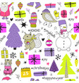 seamless pattern for your design vector image