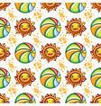 summer pattern series vector image
