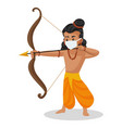 lord rama vector image