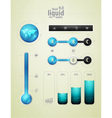 infographics for water vector image vector image