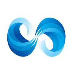 Splashing waves and water Royalty Free Vector Image