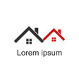 house logomodern design vector image