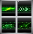 smooth colorful abstract techno backgrounds vector image