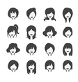 woman icon vector image