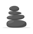 spa stones icon vector image