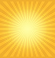 vintage sun flare background vector image