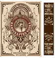 vintage liquor labels layered vector image vector image
