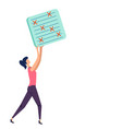 deadline time management business concept vector image