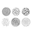 different types of patterns vector image