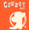 cowboy boot hand drawn graphic vector image