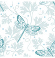 flower seamless pattern element vector image