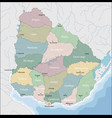 administrative division oriental republic vector image vector image