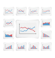 charts vector image