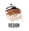 neutral abstract painting background design logo vector image vector image