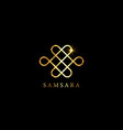 samsara icon guts buddha bowels vector image vector image
