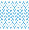 wave line and wavy zigzag pattern vector image vector image