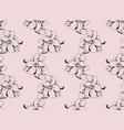 floral seamless pattern design for fabric vector image vector image
