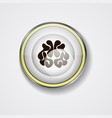 medical icons on white background elements vector image vector image