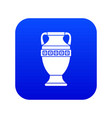 ancient jug icon digital blue vector image vector image