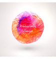abstract watercolor background vector image