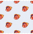 ocean pattern seamless texture with hand drawn vector image