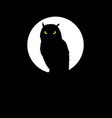 owl vector image vector image