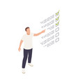 personal growth icon vector image
