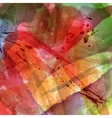 watercolor abstract background vector image