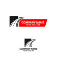 road maintenance creative sign concept paving vector image