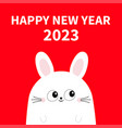 happy chinese new year 2023 the year vector image vector image
