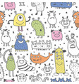 monsters vector image