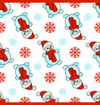 kawaii christmas collection vector image